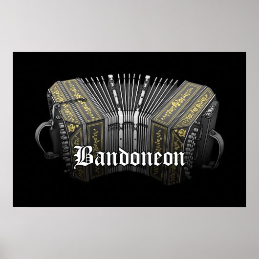 Bandoneon Poster (Voorkant)