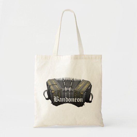 Bandoneon Tote Bag (Voorkant)
