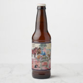Bandos Bier zelfgemaakt paardenbrouwsel Bier Etiket (Voorkant)