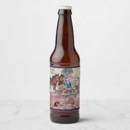 Bandos Bier zelfgemaakt paardenbrouwsel Bier Etiket