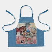 Bandos Bier zelfgemaakt paardenbrouwsel Schort (Voorkant)