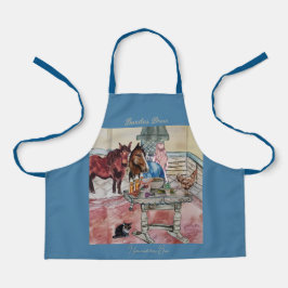 Bandos Bier zelfgemaakt paardenbrouwsel Schort