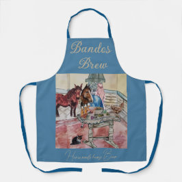 Bandos Bier zelfgemaakt paardenbrouwsel Schort