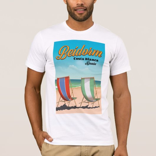 Bandreisposter Benidorm T-shirt (Voorkant)
