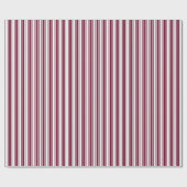 Bandrode en witte strepen met snoep cadeaupapier (Vlak)