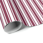 Bandrode en witte strepen met snoep cadeaupapier (Rol Hoek)