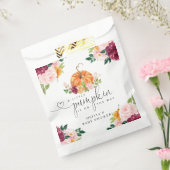 Bandroompompoen, herfst bedankzakje (Gezegeld)