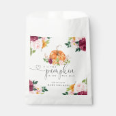 Bandroompompoen, herfst bedankzakje (Voorkant)