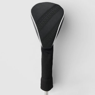 Bandsensporen op Asfalt Grunge Textuur – Industrie Golfheadcover