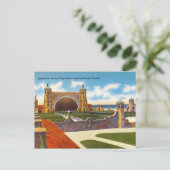 Bandshell Ocean Front Park, Daytona Beach, Florida Briefkaart (Staand voorkant)