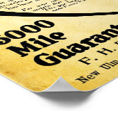  bandstaal - Racine Tire Company Poster (Hoek)