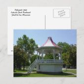 Bandstand Briefkaart (Voorkant / Achterkant)