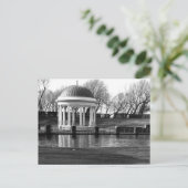 Bandstand, Stanley Park B/W Briefkaart (Staand voorkant)