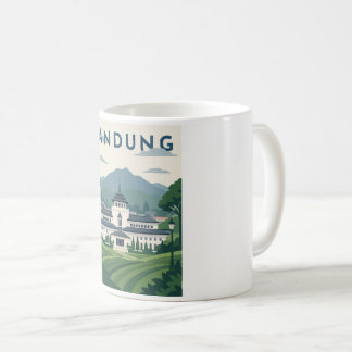 Bandung Indonesië Reisposter Koffiemok