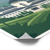 Bandung Indonesië Reisposter Poster (Hoek)