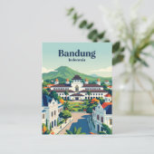 Bandung, West-Java Indonesië Briefkaart (Staand voorkant)