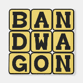 Bandwagon, fazable Activity Magneet (Voorkant)