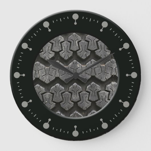 bandwandklok grote klok (Voorkant)