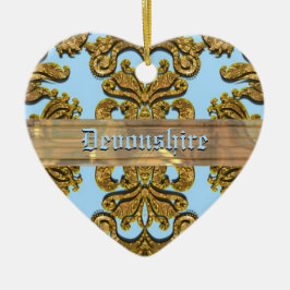 Bandwright Gigi Victoriaans Damask Keramisch Ornament