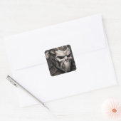 Bane Alternate - Head Vierkante Sticker (Envelop)