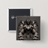 Bane Alternate Vierkante Button 5,1 Cm (Voorkant /achterkant)