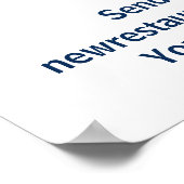 Banen Help nu gezochte Aangepaste Poster in te hur (Hoek)