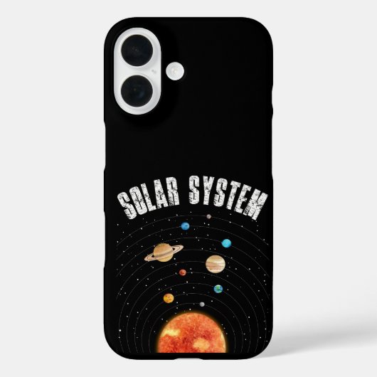 banen van de Planeten Astronomy Lover Case-Mate iPhone Case (Achterkant)
