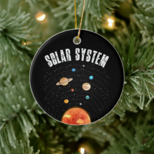  banen van de Planeten Astronomy Lover Keramisch Ornament