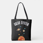 banen van de Planeten Astronomy Lover Tote Bag (Achterkant)