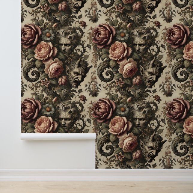 🩸 banen voor jongens - Gothic Victoriaans Behang (Applicatie)