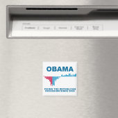 banengroeigrafiek van obama magneet (Insitu (Vaatwasser))