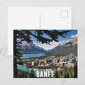 Banff (2) briefkaart (Voorkant / Achterkant)