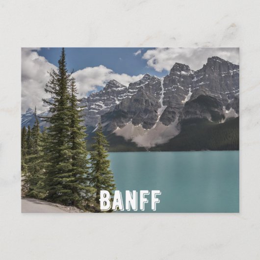 Banff (7) briefkaart (Voorkant)