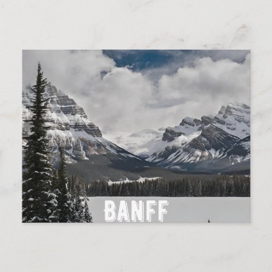 Banff (9) briefkaart (Voorkant)