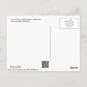 Banff Aerial Uitzicht Post Card Briefkaart (Achterkant)