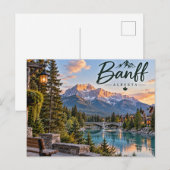 Banff, Alberta Briefkaart (Voorkant / Achterkant)