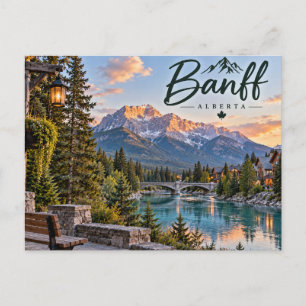 Banff, Alberta Briefkaart