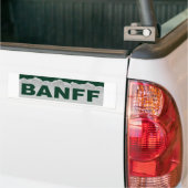 Banff, Alberta Bumpersticker (Op Truck)