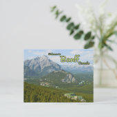 Banff Alberta Canada Briefkaart (Staand voorkant)