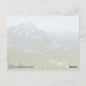 Banff Alberta Canada Briefkaart (Achterkant)