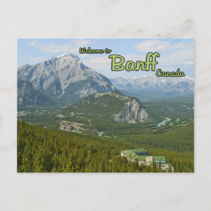 Banff Alberta Canada Briefkaart