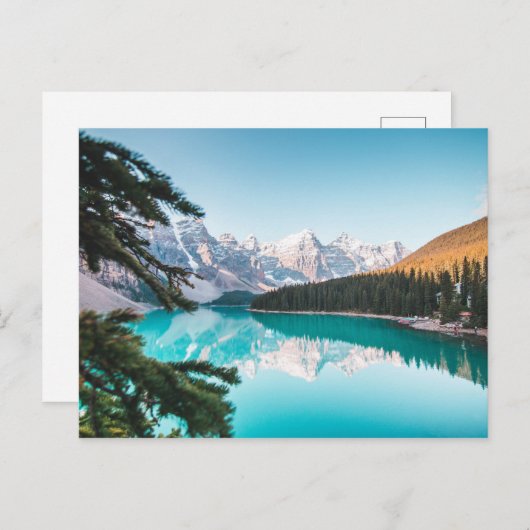 Banff Alberta Canada Briefkaart (Voorkant / Achterkant)