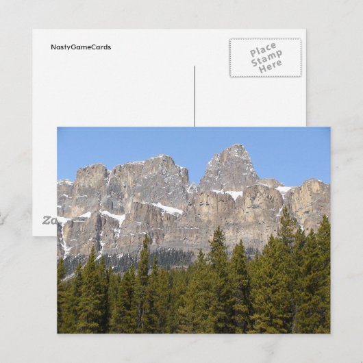 Banff Alberta Canada Briefkaart (Voorkant / Achterkant)