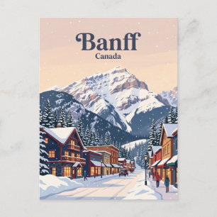 Banff Alberta, Canada Briefkaart