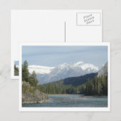 Banff Alberta Canada Briefkaart (Voorkant / Achterkant)