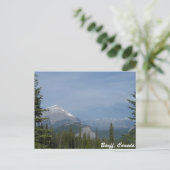 Banff Alberta Canada, Canadees Nationaal Park Briefkaart (Staand voorkant)