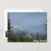 Banff Alberta Canada, Canadees Nationaal Park Briefkaart (Voorkant / Achterkant)