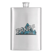 Banff Alberta-gebergte Flacon (Voorkant)