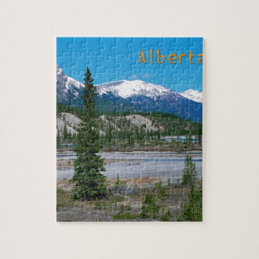 Banff Alberta Legpuzzel (Verticaal)