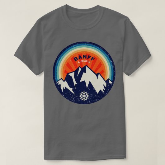 Banff Alberta T-shirt (Design voorkant)